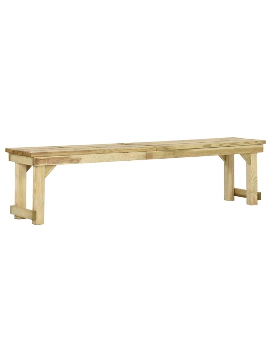 Zahradní lavice 180 cm impregnované borové dřevo