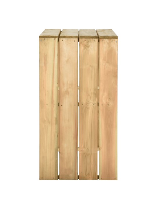 Barový stůl 100 x 60 x 110 cm impregnovaná borovice