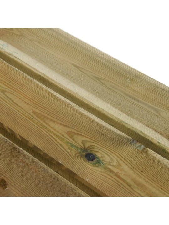 Zahradní lavice 110 cm impregnované masivní borové dřevo