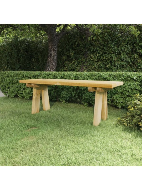 Zahradní lavice 110 cm impregnované masivní borové dřevo
