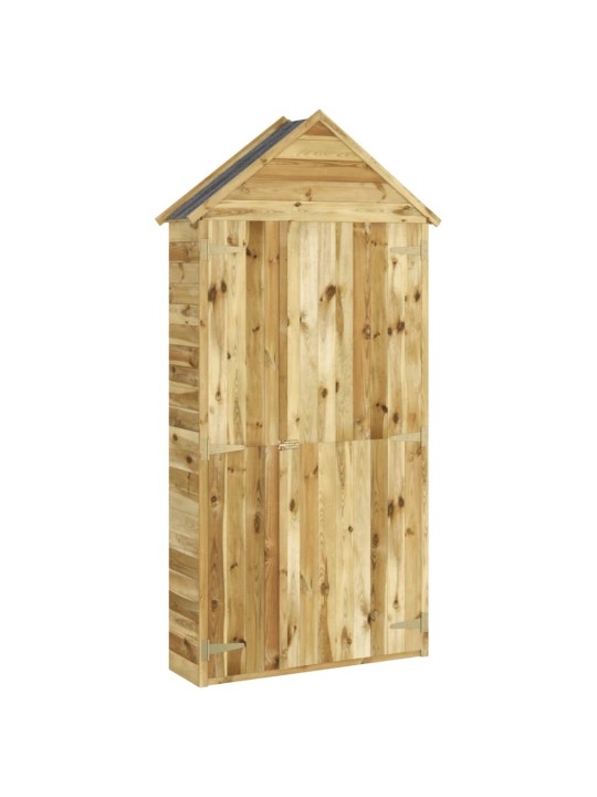 Zahradní kůlna na nářadí 107x37x220 cm impregnovaná borovice
