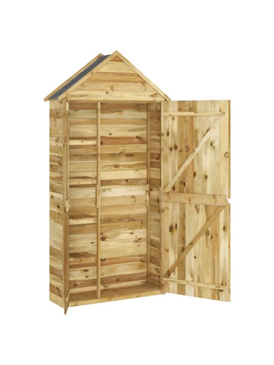 Zahradní kůlna na nářadí 107x37x220 cm impregnovaná borovice