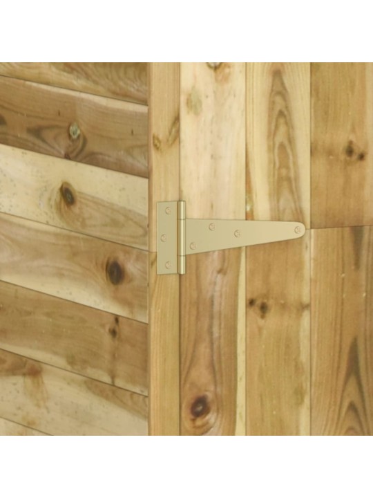 Zahradní kůlna na nářadí 123x45x171 cm impregnovaná borovice