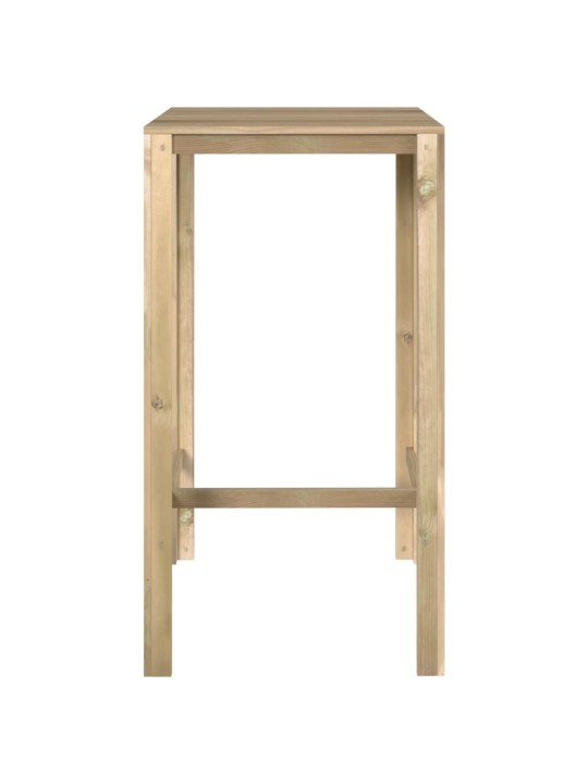 Barový stůl 60 x 60 x 110 cm impregnovaná borovice
