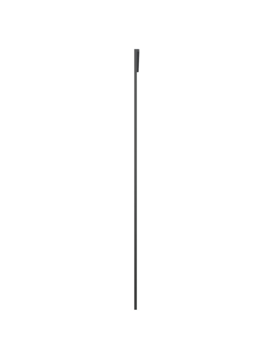 Posuvné dveře ESG sklo a hliník 90 x 205 cm černé