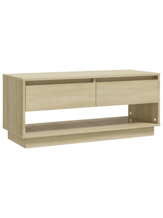 TV skříňka dub sonoma 102 x 41 x 44 cm kompozitní dřevo