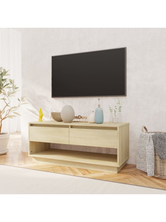 TV skříňka dub sonoma 102 x 41 x 44 cm kompozitní dřevo