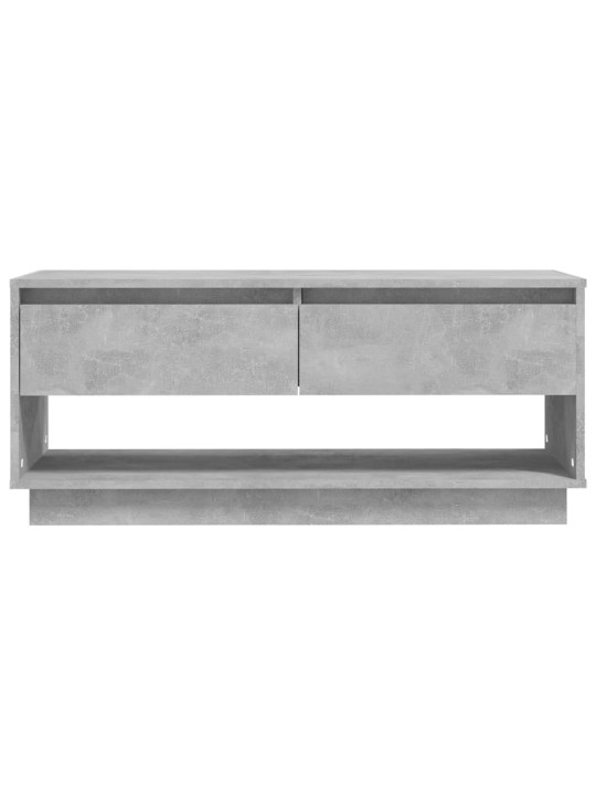 TV skříňka betonově šedá 102 x 41 x 44 cm kompozitní dřevo