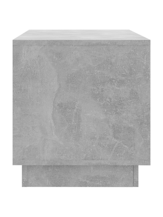 TV skříňka betonově šedá 102 x 41 x 44 cm kompozitní dřevo