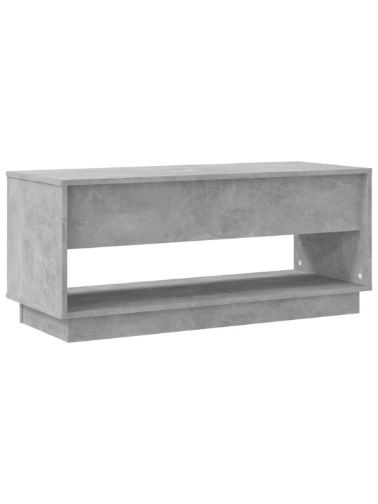 TV skříňka betonově šedá 102 x 41 x 44 cm kompozitní dřevo