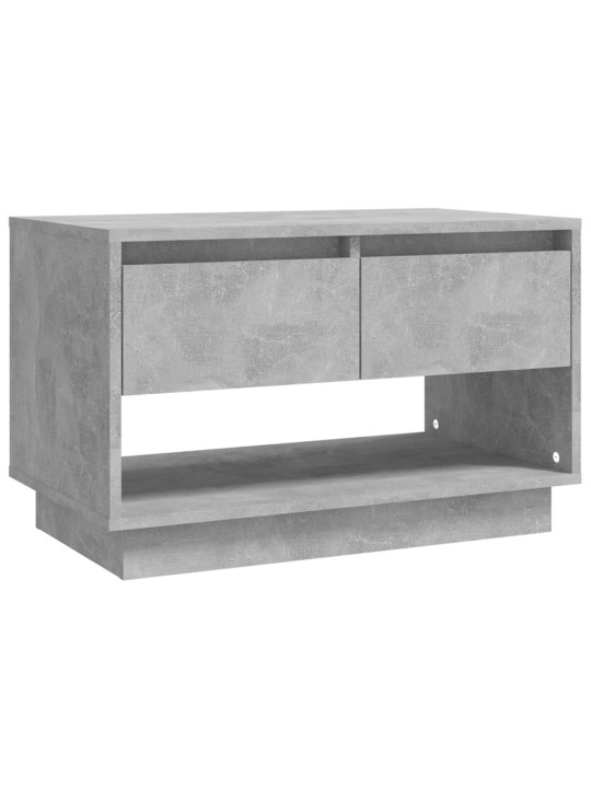 TV skříňka betonově šedá 70 x 41 x 44 cm kompozitní dřevo