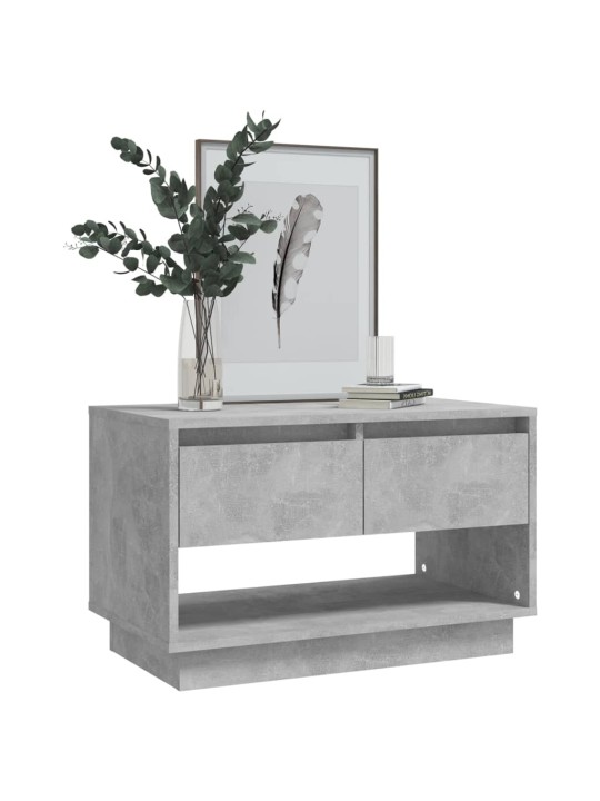 TV skříňka betonově šedá 70 x 41 x 44 cm kompozitní dřevo