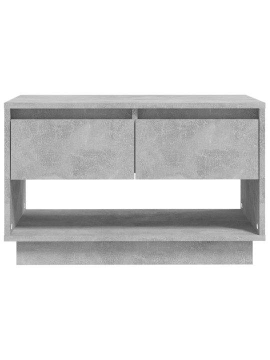 TV skříňka betonově šedá 70 x 41 x 44 cm kompozitní dřevo