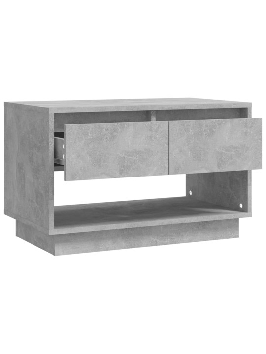 TV skříňka betonově šedá 70 x 41 x 44 cm kompozitní dřevo