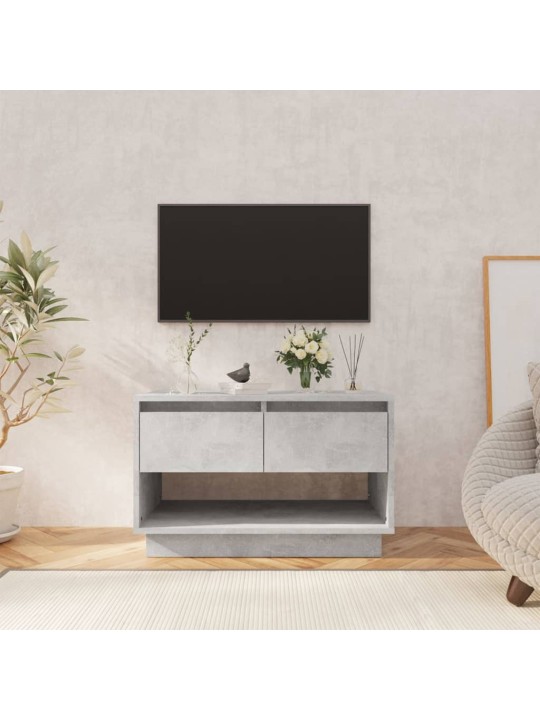 TV skříňka betonově šedá 70 x 41 x 44 cm kompozitní dřevo