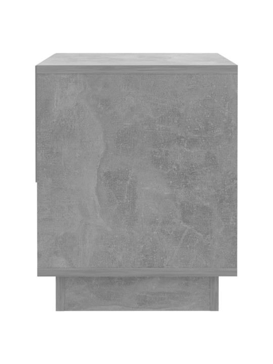Noční stolky 2 ks betonově šedé 45x34x44 cm kompozitní dřevo