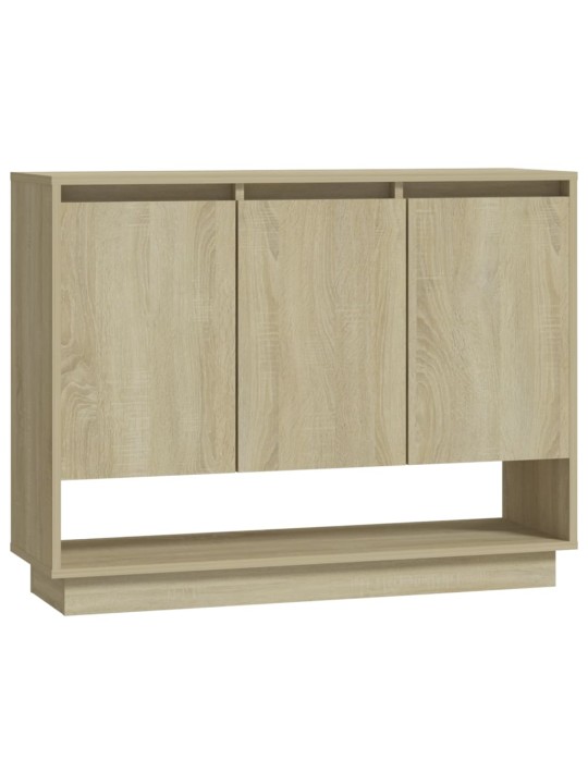 Příborník dub sonoma 97 x 31 x 75 cm kompozitní dřevo