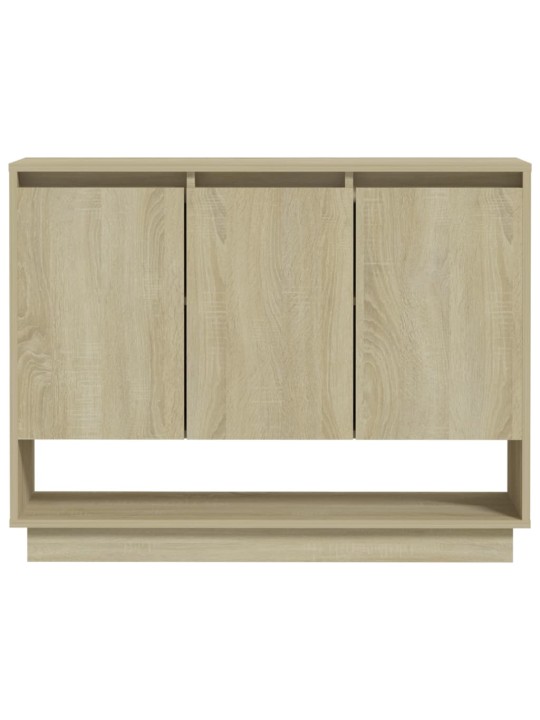 Příborník dub sonoma 97 x 31 x 75 cm kompozitní dřevo