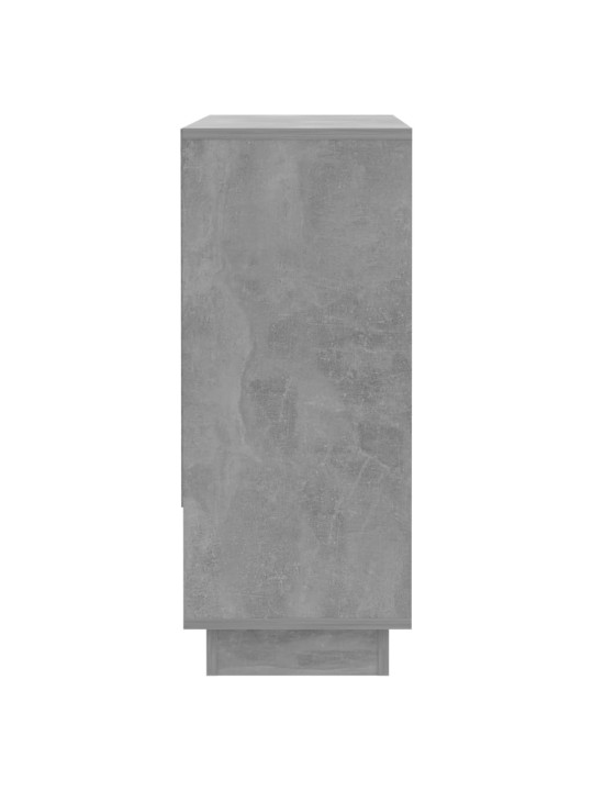 Příborník betonově šedý 97 x 31 x 75 cm dřevotříska