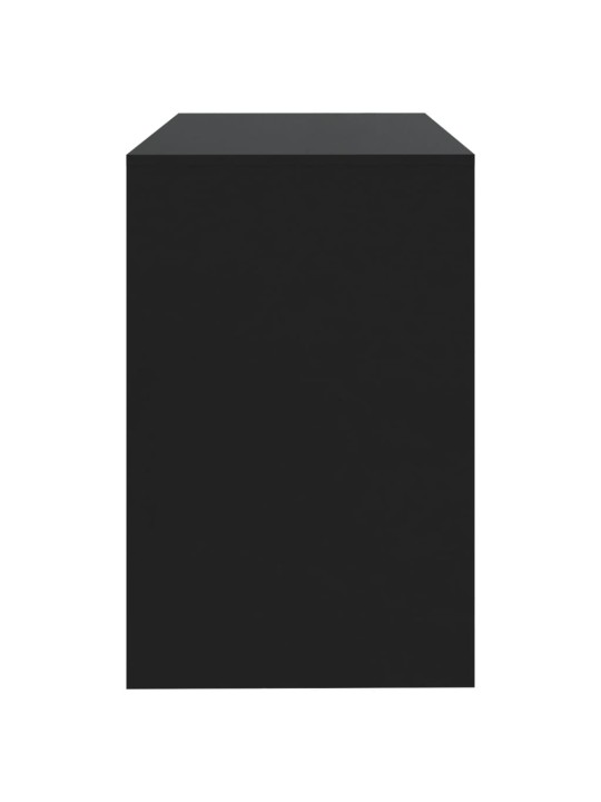 Psací stůl černý 101 x 50 x 76,5 cm kompozitní dřevo