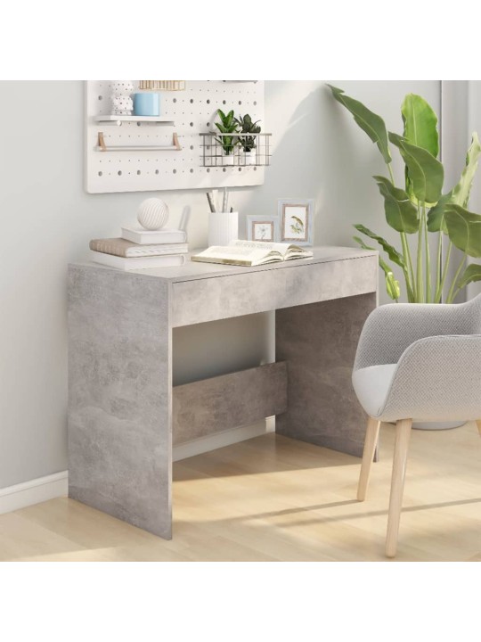 Psací stůl betonově šedý 101 x 50 x 76,5 cm kompozitní dřevo
