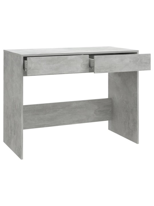 Psací stůl betonově šedý 101 x 50 x 76,5 cm kompozitní dřevo