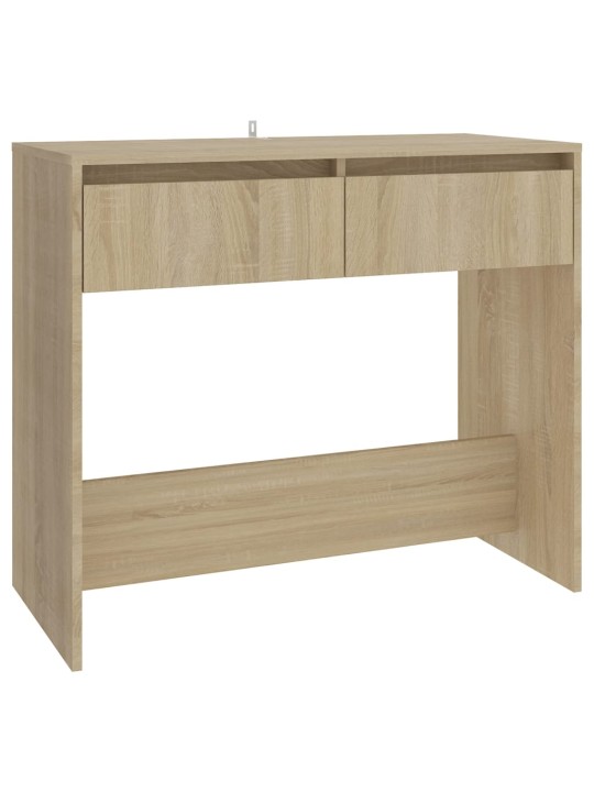 Konzolový stolek dub sonoma 89 x 41 x 76,5 cm kompozitní dřevo
