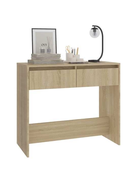 Konzolový stolek dub sonoma 89 x 41 x 76,5 cm kompozitní dřevo