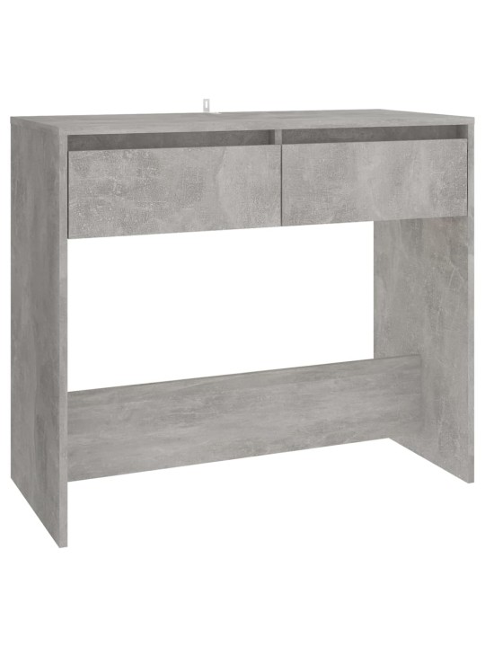 Konzolový stolek betonově šedý 89x41x76,5 cm kompozitní dřevo