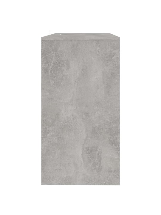 Konzolový stolek betonově šedý 89x41x76,5 cm kompozitní dřevo