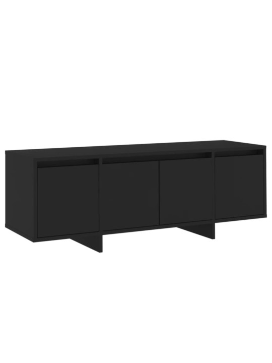 TV skříňka černá 120 x 30 x 40,5 cm kompozitní dřevo