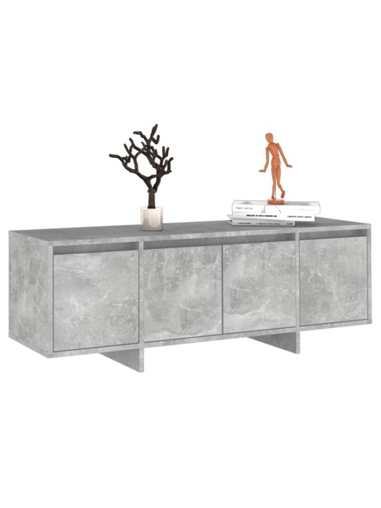 TV skříňka betonově šedá 120 x 30 x 40,5 cm kompozitní dřevo