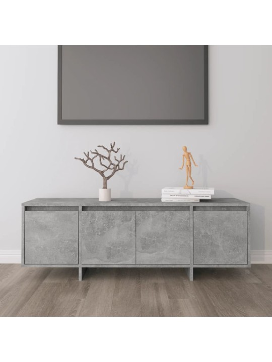 TV skříňka betonově šedá 120 x 30 x 40,5 cm kompozitní dřevo