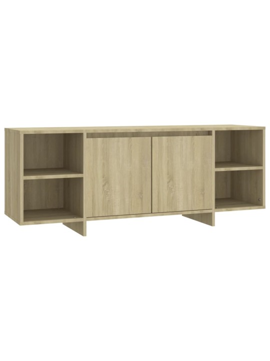 Tv stolek dub sonoma 130 x 35 x 50 cm dřevotříska