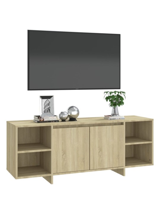 Tv stolek dub sonoma 130 x 35 x 50 cm dřevotříska