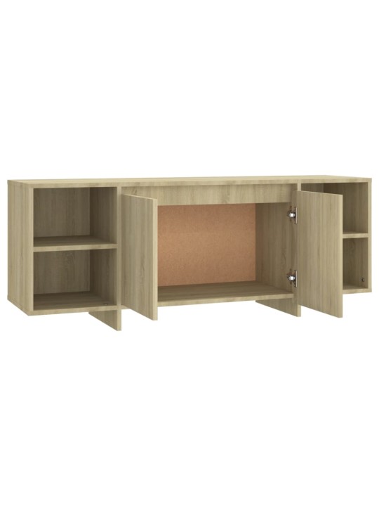 Tv stolek dub sonoma 130 x 35 x 50 cm dřevotříska