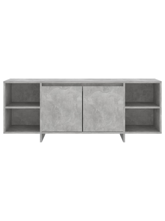 Tv stolek betonově šedý 130 x 35 x 50 cm dřevotříska