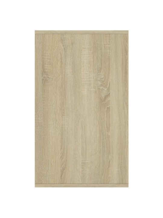 Příborník dub sonoma 135 x 41 x 75 cm kompozitní dřevo