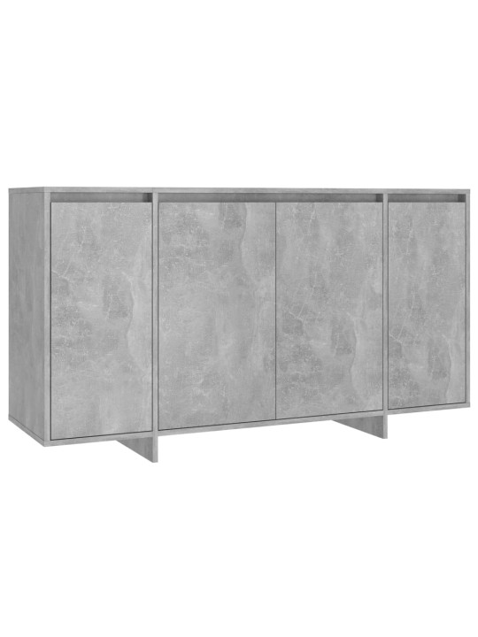 Příborník betonově šedý 135 x 41 x 75 cm kompozitní dřevo