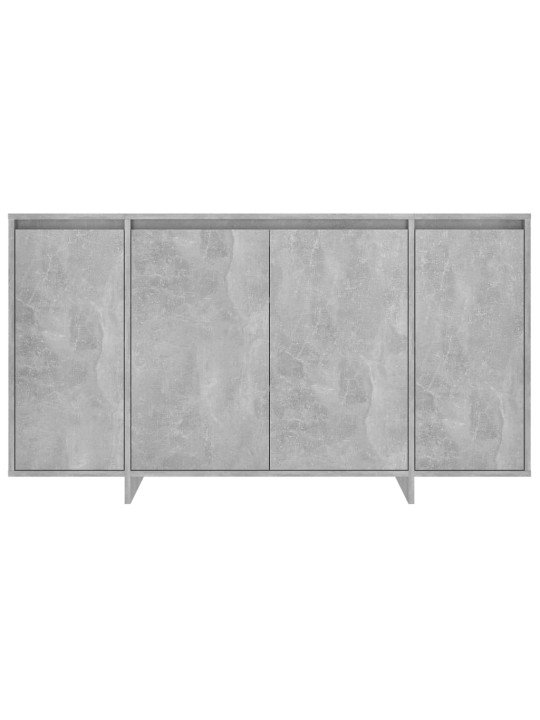 Příborník betonově šedý 135 x 41 x 75 cm kompozitní dřevo