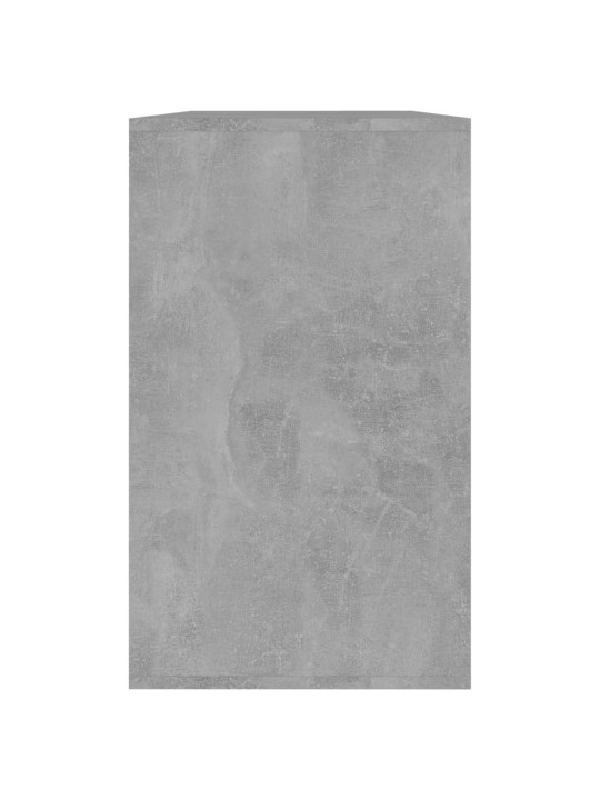 Příborník betonově šedý 120 x 41 x 75 cm kompozitní dřevo