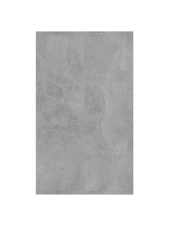 Příborník se 3 zásuvkami betonově šedý 120x41x75 cm kompozit