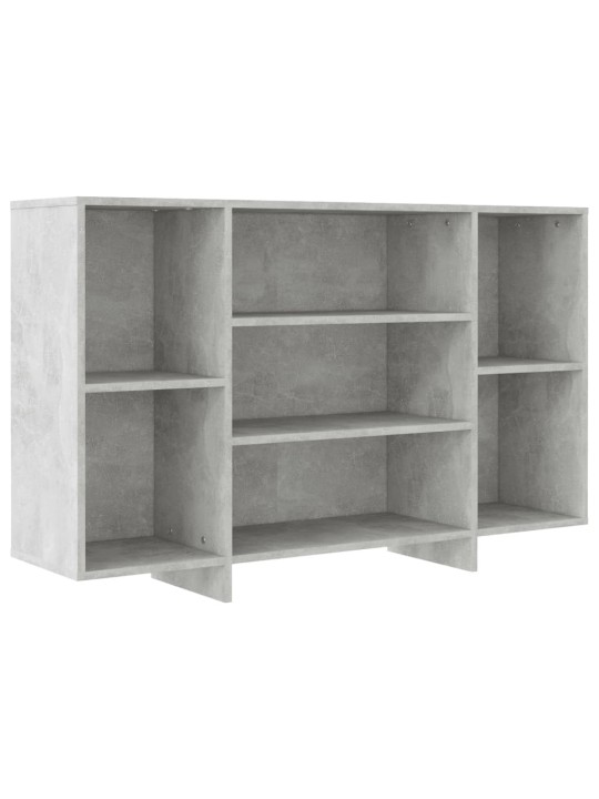 Příborník betonově šedý 120 x 30 x 75 cm kompozitní dřevo