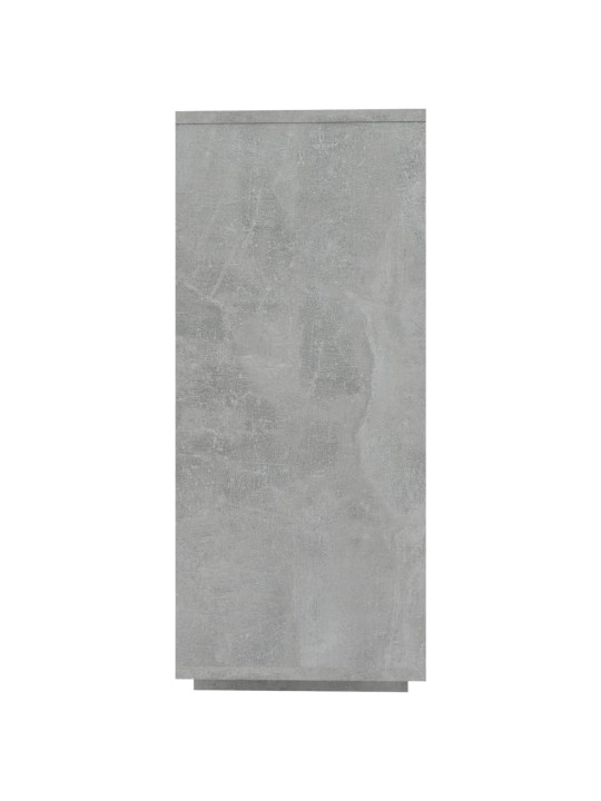 Příborník betonově šedý 120 x 30 x 75 cm kompozitní dřevo