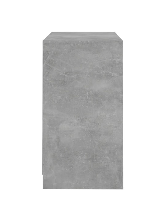 Příborník betonově šedý 70x41x75 cm kompozitní dřevo