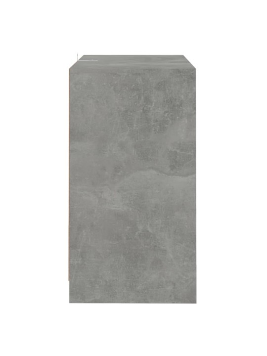 Příborník betonově šedý 70x41x75 cm kompozitní dřevo