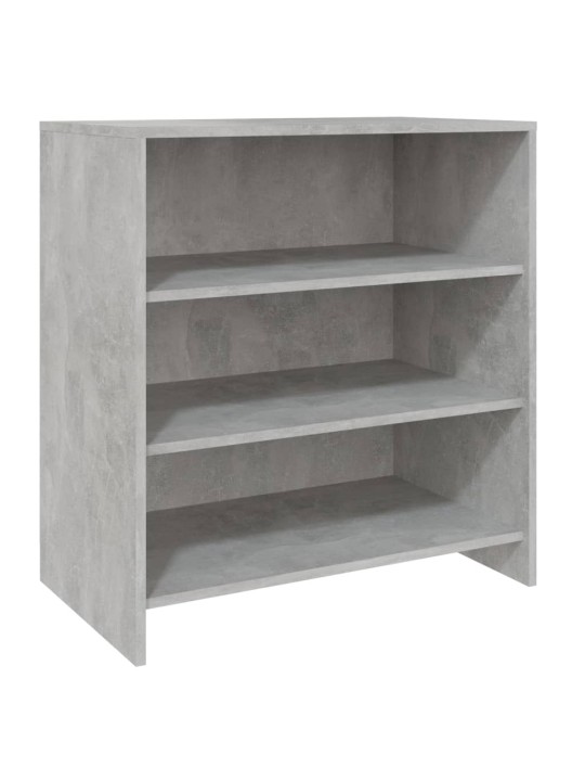 Příborník betonově šedý 70 x 40,5 x 75 cm kompozitní dřevo