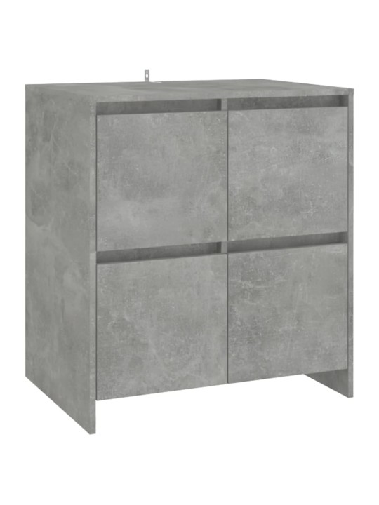 Příborník betonově šedý 70x41x75 cm kompozitní dřevo