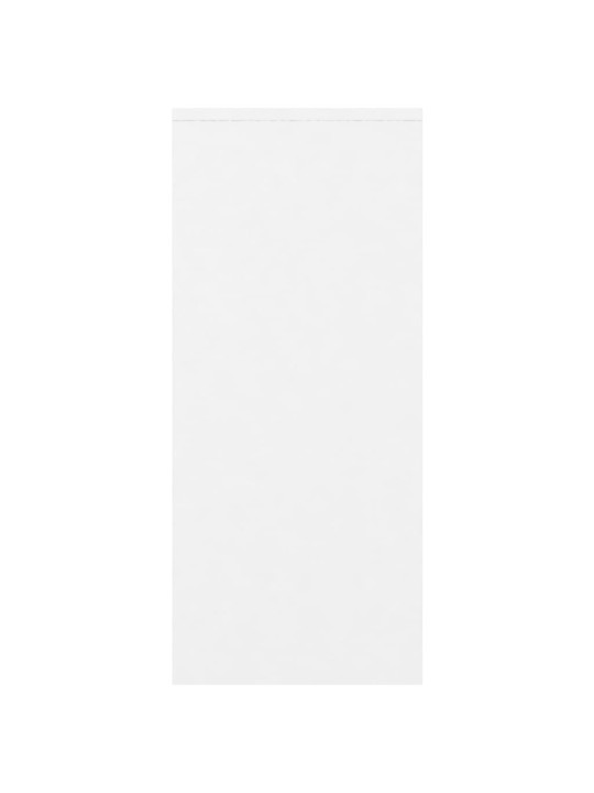Příborník bílý 102 x 33 x 75 cm kompozitní dřevo
