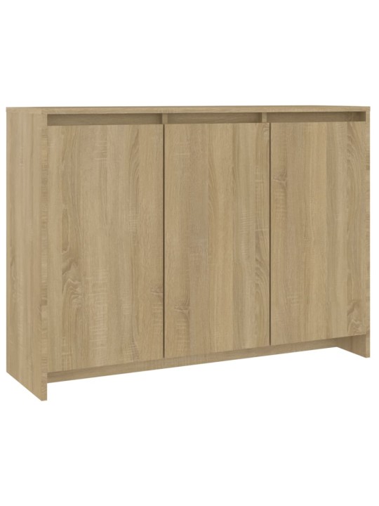 Příborník dub sonoma 102 x 33 x 75 cm kompozitní dřevo